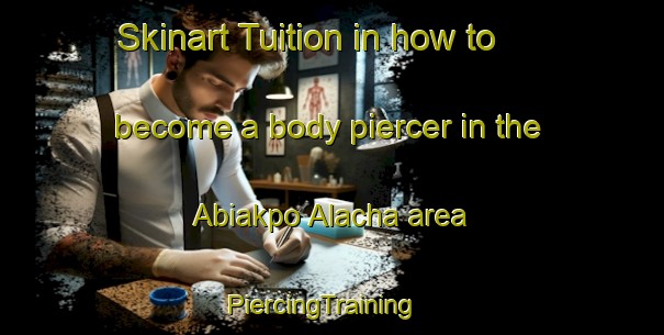Skinart Tuition in how to become a body piercer in the Abiakpo Alacha area | PiercingTraining | PiercingClasses | SkinartTraining-Nigeria