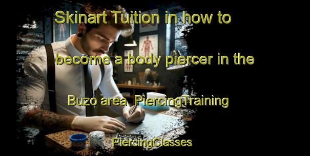 Skinart Tuition in how to become a body piercer in the Buzo area | PiercingTraining | PiercingClasses | SkinartTraining-Nigeria