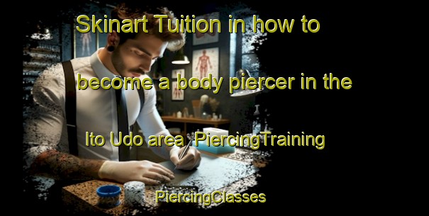 Skinart Tuition in how to become a body piercer in the Ito Udo area | PiercingTraining | PiercingClasses | SkinartTraining-Nigeria