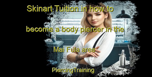 Skinart Tuition in how to become a body piercer in the Mai Fula area | PiercingTraining | PiercingClasses | SkinartTraining-Nigeria