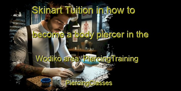 Skinart Tuition in how to become a body piercer in the Wodiko area | PiercingTraining | PiercingClasses | SkinartTraining-Nigeria