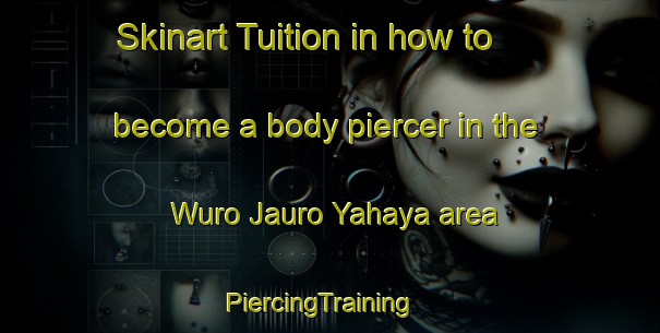 Skinart Tuition in how to become a body piercer in the Wuro Jauro Yahaya area | PiercingTraining | PiercingClasses | SkinartTraining-Nigeria