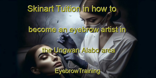 Skinart Tuition in how to become an eyebrow artist in the Ungwan Alabo area | EyebrowTraining | EyebrowClasses | SkinartTraining-Nigeria