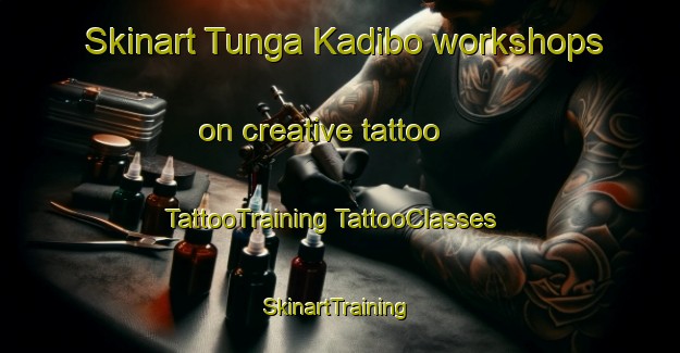 Skinart Tunga Kadibo workshops on creative tattoo | #TattooTraining #TattooClasses #SkinartTraining-Nigeria