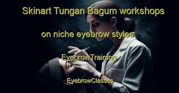 Skinart Tungan Bagum workshops on niche eyebrow styles | EyebrowTraining | EyebrowClasses | SkinartTraining-Nigeria