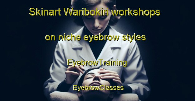 Skinart Waribokiri workshops on niche eyebrow styles | EyebrowTraining | EyebrowClasses | SkinartTraining-Nigeria