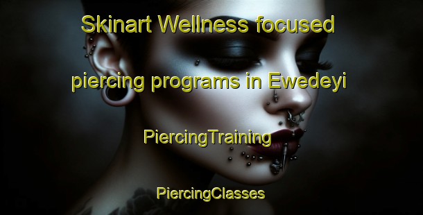 Skinart Wellness-focused piercing programs in Ewedeyi | #PiercingTraining #PiercingClasses #SkinartTraining-Nigeria