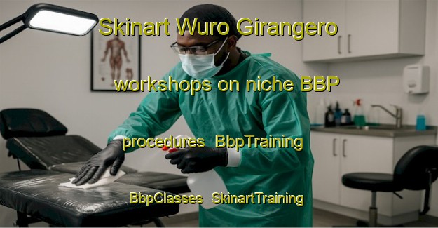 Skinart Wuro Girangero workshops on niche BBP procedures | BbpTraining | BbpClasses | SkinartTraining-Nigeria