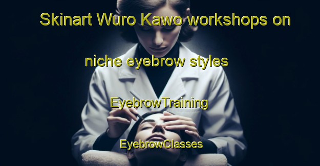 Skinart Wuro Kawo workshops on niche eyebrow styles | EyebrowTraining | EyebrowClasses | SkinartTraining-Nigeria