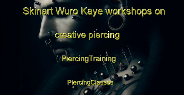 Skinart Wuro Kaye workshops on creative piercing | PiercingTraining | PiercingClasses | SkinartTraining-Nigeria